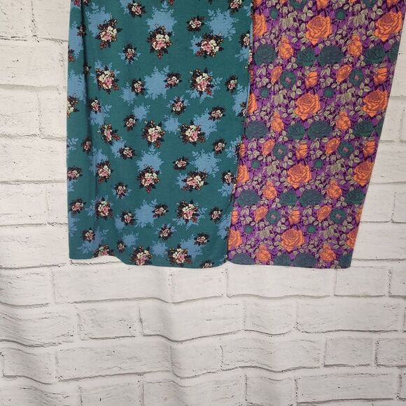 Bundle LulaRoe Simply Comfortable Women's Multicolor Short-Sleeved Dresses Sz L - Picture 4 of 13